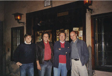 Bertéin d Sèra, Fausto Carpàn, Gigén Lîvra e Dagnêl Vitèli