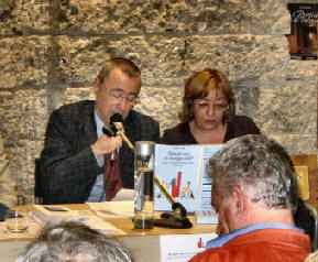 Gigén Lîvra al dscårr al póbblic, ataiṡ ai é la Robêrta Montanèri